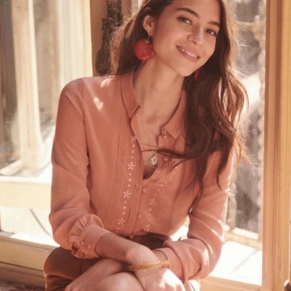 Sezane Joda Shirt rose pink